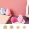 3 PCS Love Makeup Eggs No Powder Makeup Egg Puff Set(4 Colors Random)