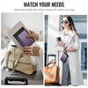 CaseMe-Me60 Multi-functional Anti-theft Swipe Passport Wallet(Purple)