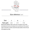 1pair Children Full Finger Breathable Anti-Fall Riding Gloves Outdoor Bicycle Protective Gloves, Size: S(Red And Black)
