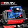 FOXSUR Cars Motorcycles 12V Lithium Cattery Charger With Battery Detection(US Plug)