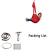 Kids Elastic Hammock Indoor Outdoor Swing, Size: 1.5x2.8m (Black)