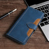 For Alcatel Axel / Lumos Skin Feel Straw Hat Magnetic Buckle Leather Phone Case(Blue)