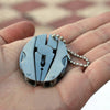 Portable Multifunction Folding Plier Stainless Steel Foldaway Knife Keychain Screwdriver(Silver)