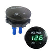 DC12-24V Automotive Battery DC Digital Display Voltage Meter Modified Measuring Instrument(Green Light)