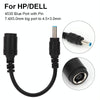 4.5 x 3.0mm Male to 7.4 x 5.0mm Female Interfaces Power Adapter Cable for Laptop Notebook, Length: 20cm