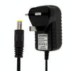 UK Plug AC 100-240V to DC 6V 2A Power Adapter, Tips: 5.5 x 2.1mm, Cable Length: about 1.2m(Black)