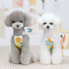 Lemon Print Pet Dress, White, XL (Dog/Cat)
