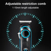 SHINON SH-1831 Multifunctional Electric Shaver Haircut Nose Hair Trimmer (Black)