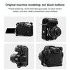 For Canon EOS R10 PULUZ Metal Camera Cage Stabilizer Rig (Black)