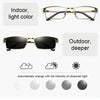 Dual-purpose Photochromic Presbyopic Glasses, +1.00D(Gold)