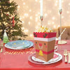 12pcs /Set Christmas Theme Popcorn Box Snack Packaging Bucket Snack Candy Box