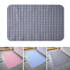 PVC Bathroom Non-slip Mat Thickened Massage Water-proof Foot Mat, Size: 40x102cm(Light Blue)