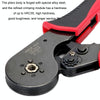 Wire Tube Type European Terminal Crimping Pliers(HCS8 16-6 Red Black)