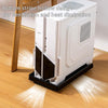 Computer Host Bracket Desktop Chassis Mobile Tray Base Heightening Rack with Pulley, Spec: Universal Wheel