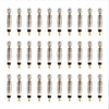 30 PCS VT-002 Bicycle Detachable French Valve Core Style: Reticulated