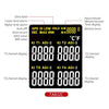 TASI Contact Temperature Meter K-Type Thermocouple Probe Thermometer, Style: TA612C 4 Channels