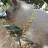 Pineapple Cat Collar, Adjustable, with Bell, 28cm