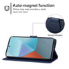 For Xiaomi Redmi Note 13 Pro 4G/Poco M6 Pro 4G Leather Phone Case(Blue)