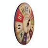 Vintage Wooden MDF Hanging Clock Mute Quartz Clock Living Room Wall Clock(270)