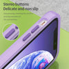 For iPhone 11 MagSafe Frosted Translucent TPU + PC Full Coverage Phone Case(Dark Purple)