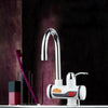 3s Fast Heat Electrothermal Rotatable Faucet Water Tap with Digital Display, 220V, Size: S