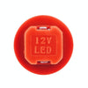 10 PCS 0.4W B8.5 Wedge Instrument Panel COB LED Light Dashboard Gauge Cluster Indicator Lamp Bulb (Red Light)