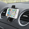 Portable Air Vent Car Mount Holder, For iPhone, Galaxy, Sony, Lenovo, HTC, Huawei, and other Smartphones (Black + Grey)