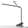 TD5 Double Lamp Head USB Desktop Clip Table Lamp,Style: Plug-in Version (Black)