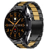 WS-26 1.52 inch IP67 Sport Smart Watch Support Bluetooth Call / Sleep / Blood Oxygen / Heart Rate / Blood Pressure Health Monitor, Steel Strap(Black)