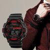 SKMEI 1243 Men Sports Watch Outdoor Waterproof Digital Watch(Red)