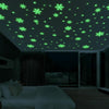 1set Christmas Luminous Fluorescent Snowflake Decoration Sticker,Style: BQ028 Static Electricity