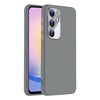 For Samsung Galaxy A25 5G Nano Lens Cover Liquid Silicone Phone Case(Titanium Gray)
