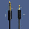 JINGHUA 3.5mm To 6.5mm Audio Cable Amplifier Guitar 6.35mm Cable, Length: 5m