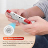A12 3.0-Inch HD Colorful Screen Retro Handheld Game Console With 666 Built-In Games, Model: Double Black Blue