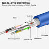 USB 3.0 Micro-B Male to USB 3.0 Male Cable, Length: 60cm