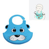 Waterproof Baby Bib Children Silicone Feeding Bag, Colour:Blue Puppy