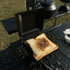 COOL CAMP CF-807 Outdoor Camping Folding Portable Sandwich Nonstick Grill Pan Toast Double Sided Skillet(Black)