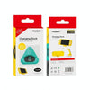 2 PCS DOBE TNS-19062 Host Charging Bottom Portable Triangle Game Console Charger For Switch / Lite(Coral Red)
