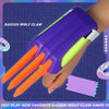 Radish Wolf Claw Retractable Stress Relief Catapult Toy Strange Cool Children Toy(Pink)