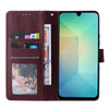 For Samsung Galaxy A26 5G 3-Card Slots Multifunctional Leather Phone Case(Wine Red)