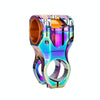 ZTTO Mountain Bike CNC Colorful Hollow Aluminum Alloy Short Riser(50mm)