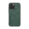 For Xiaomi Redmi 12 4G Skin Feel Magnetic Leather Back Phone Case(Green)