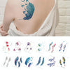 20 PCS Waterproof Flower Arm Tattoo Sticker(SC-556)