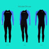 SLINX 1707 Lycra Quick-drying Long-sleeved Sunscreen Full Body Diving Wetsuit for Men, Size: XXXL