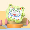80 Beads Kids Magnetic Drawing Board Big Chess Children Creative Toys(Frog)