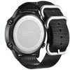 NORTH EDGE EVOQUE Solar Outdoor Waterproof Luminous Sports Nylon Strap Watch(Black)