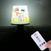 Plug-In Cup-Shaped Night Light Girl Bedroom Bedside Dim Lamp With Remote ControlCN Plug, Style: Heart White