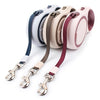 Retractable Dog Lead 5m, Wine Red - For Dogs Up To 20kg