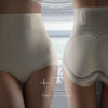 High-Waisted Liquid Seamless Ice Abdomen Slimming Buttocks Sculpting Ladies Underwear, Size: M(Coffee)