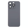 iPhone 16 Pro Glass Back Cover Replacement Black (MagSafe)